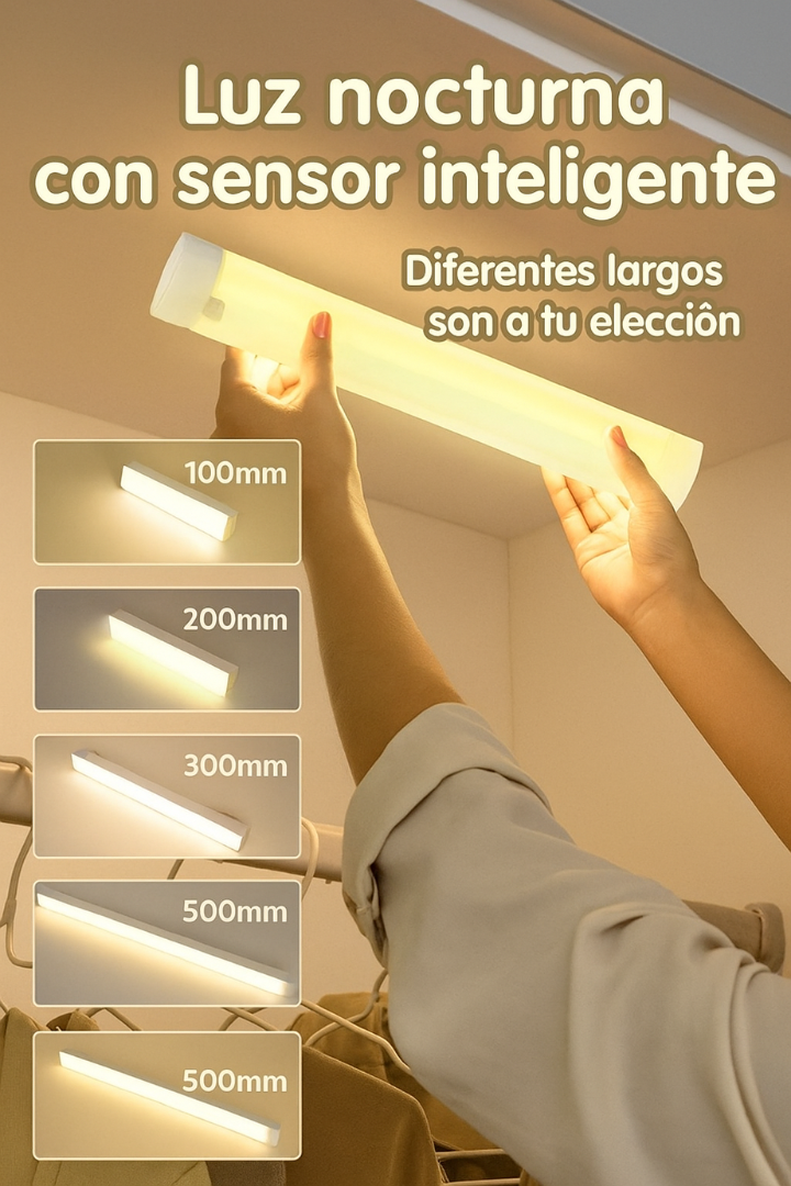 Luz LED Adhesiva con Sensor de Movimiento