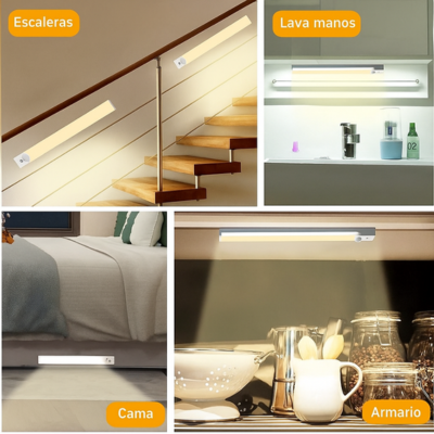 Luz LED Adhesiva con Sensor de Movimiento